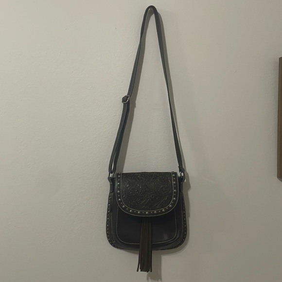 Blazin Roxx Messanger Bag Brown - Picture 1 of 9